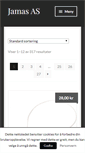 Mobile Screenshot of jamas.no